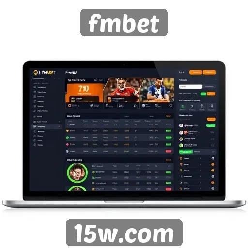 interface do fmbet é intuitiva e fácil de usar