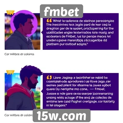 jogadores comentam sobre a experiência na fmbet